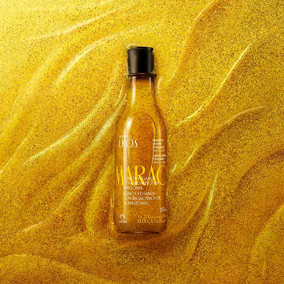 Ekos Jabón Líquido Exfoliante Maracuyá